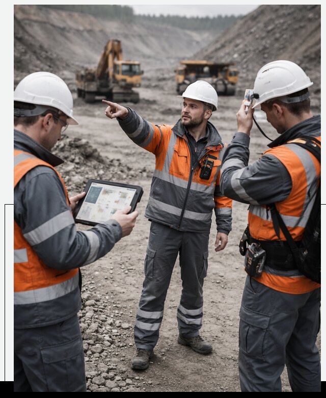 Система контроля персонала для горнодобывающей отрасли в Учалах