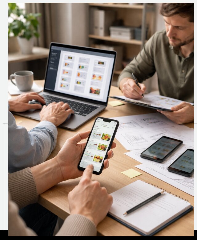 Разработка мобильного приложения торговой сети в Учалах